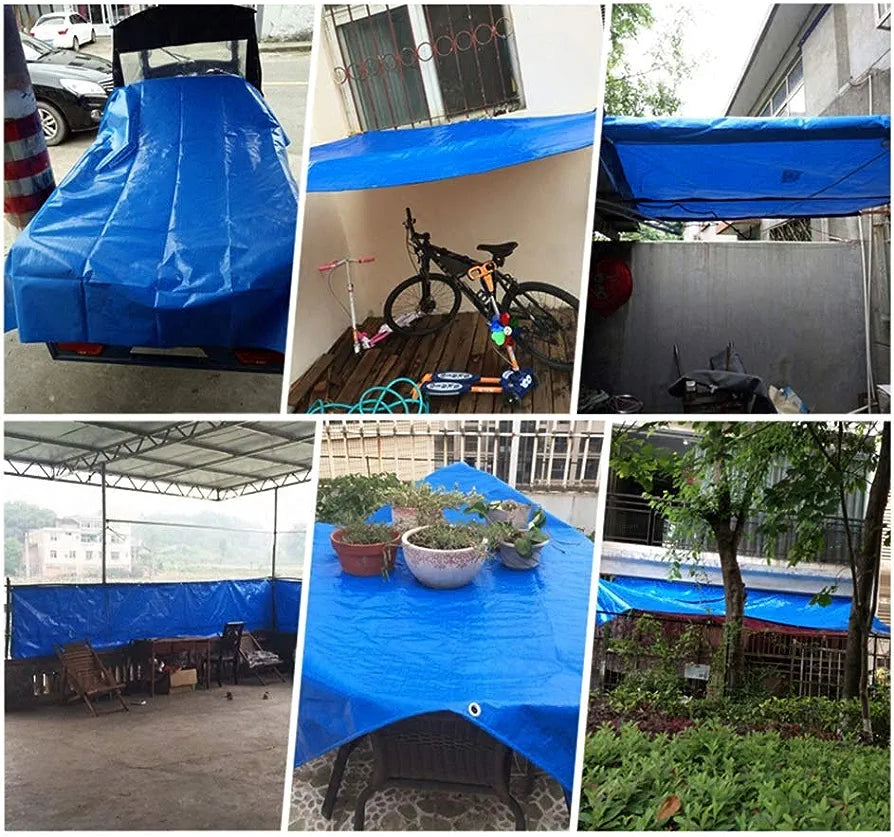 Tarpaulin 4mx5m 180gsm Light Duty All Purpose Waterproof Cover