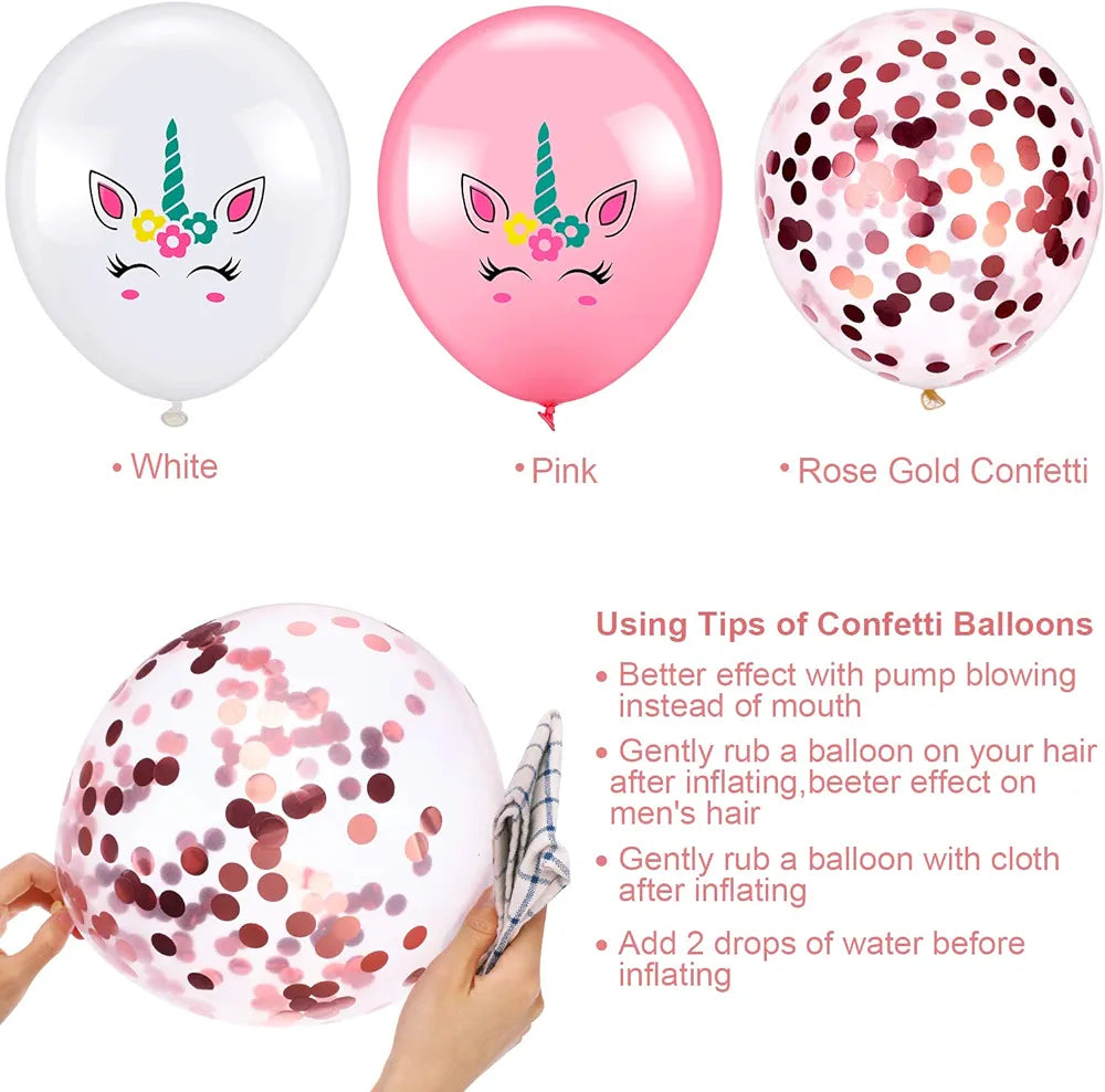 Latex Unicorn Latex Balloon 12inch 30cm 10pack