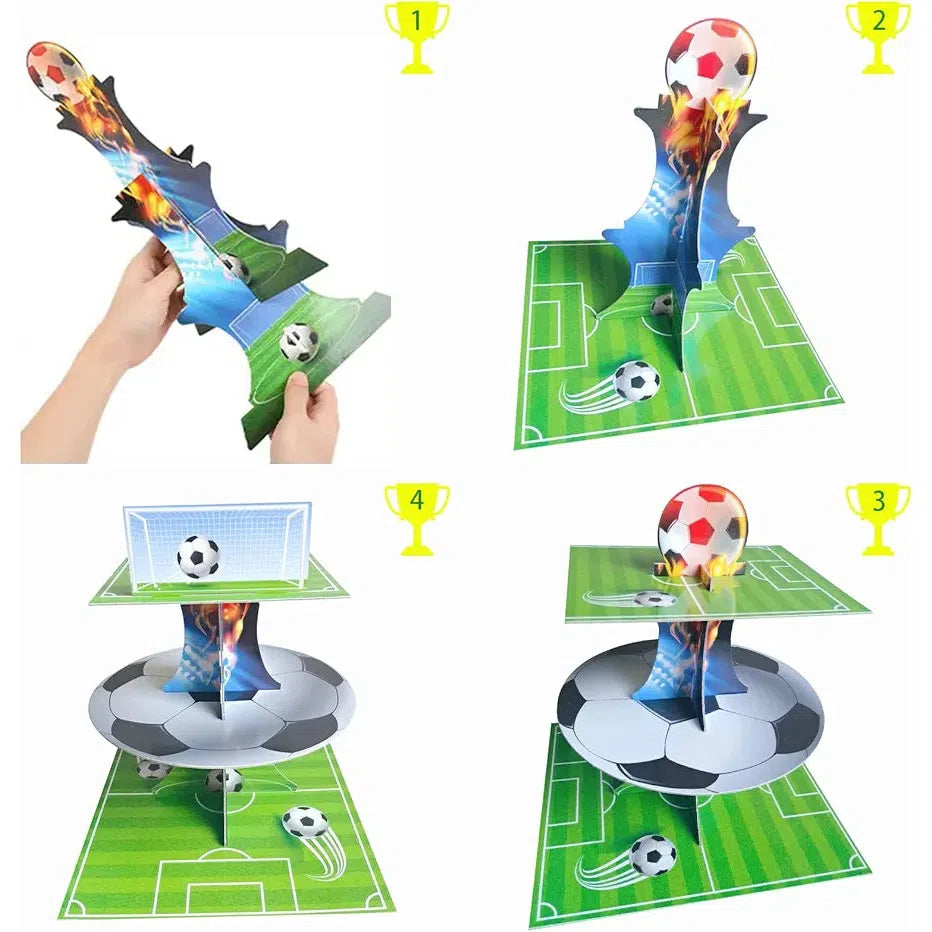 Cardboard Cupcake Stand 3-Tier