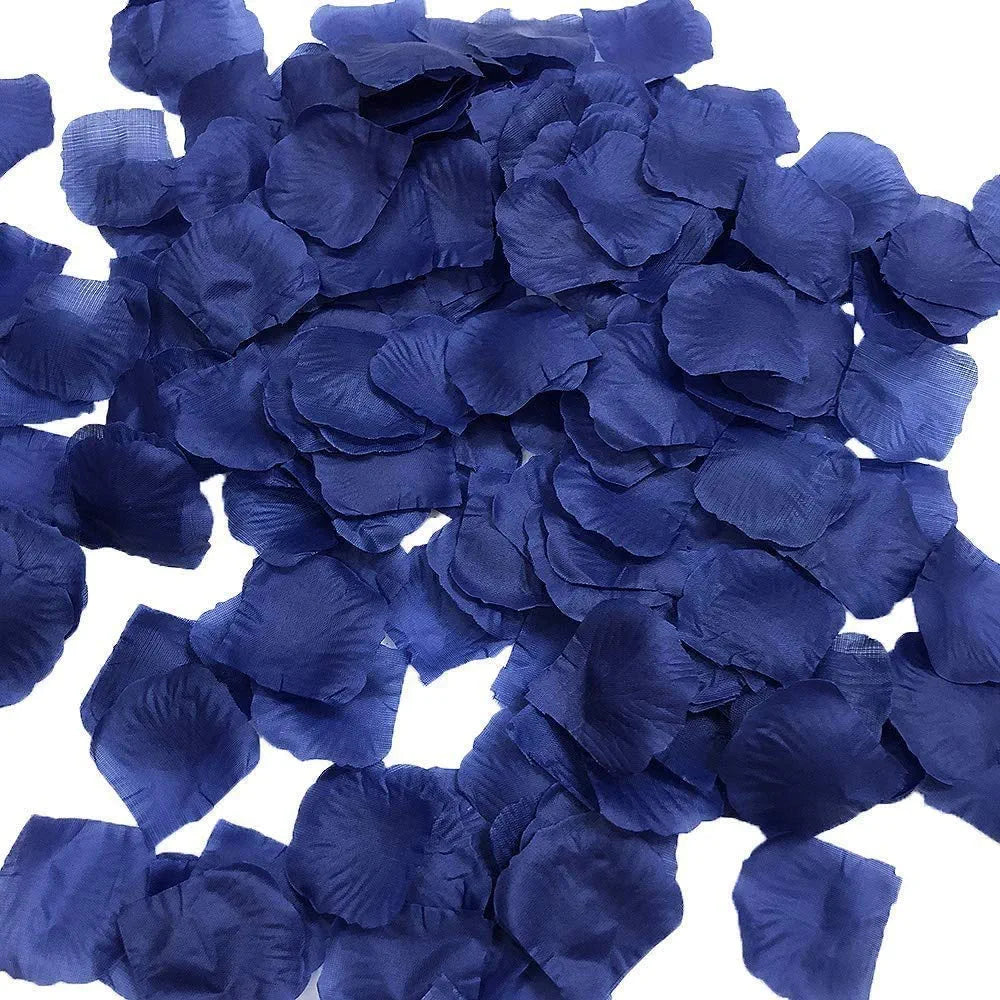 Artificial Blue Rose Petals 150pcs