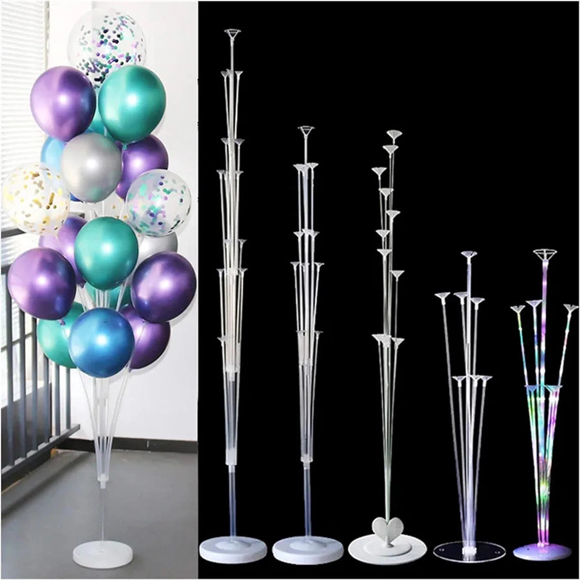 Balloon Arch Holder Garland Colum Stand 69x163cm