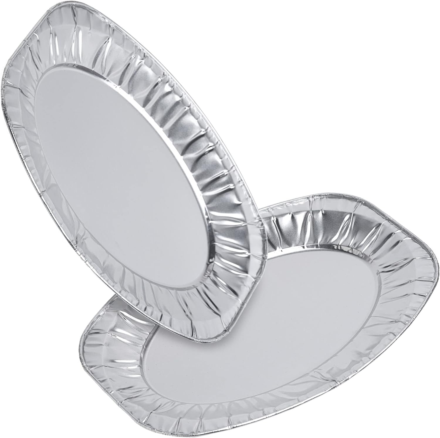 Aluminium Oval Catering Serving Tray with Dome 385x260x21mm