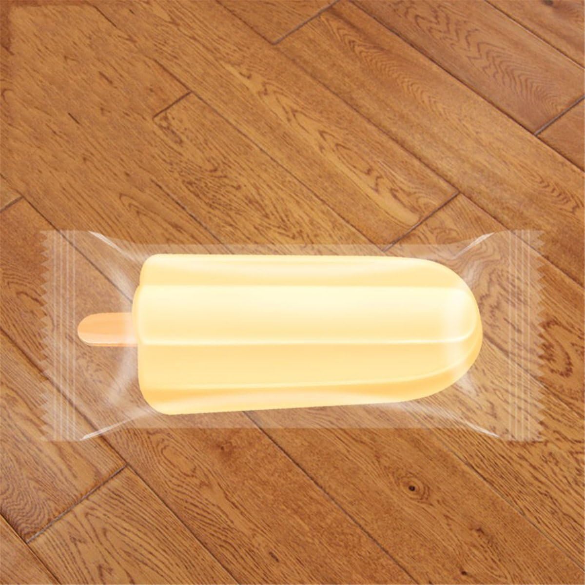 Ice Cream Popsicle Packaging Mold Bags Clear 8x19cm 100pack