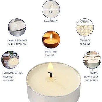 Tealight Candles 6g 50pack