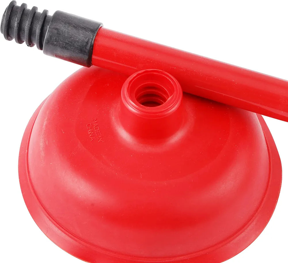 Liao Multipurpose Drain Plunger High quality with Handle Red-Black H130003