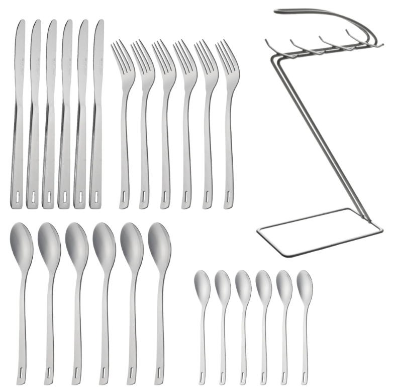 24pc St James Cutlery Set Hanging 72160