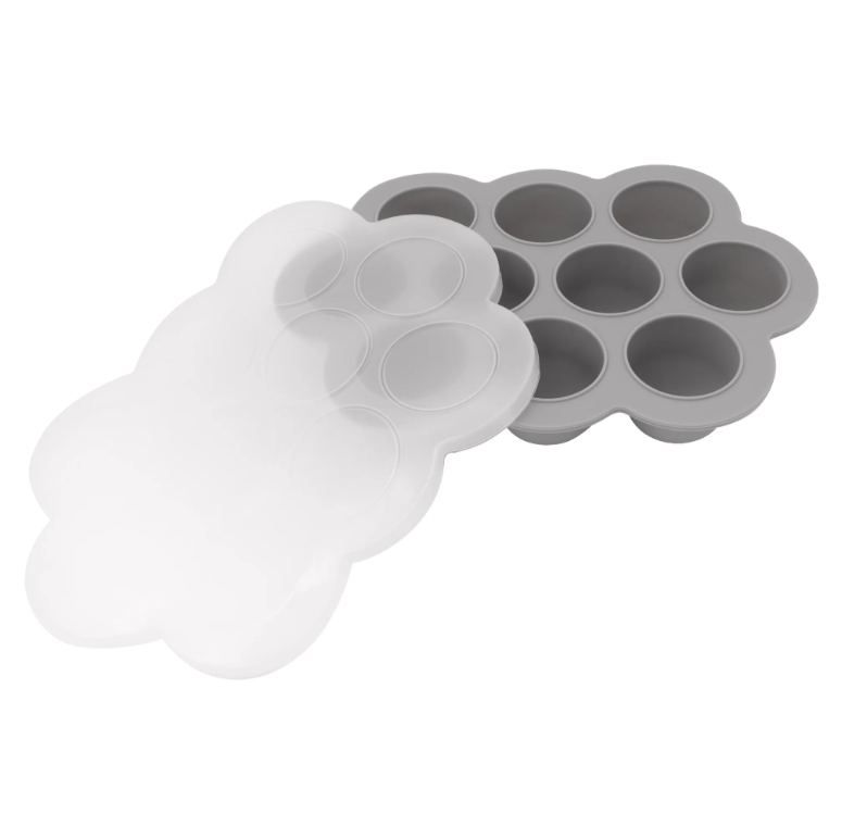 Bar Butler Ice Baby Food Silicone Mould with Cover Grey