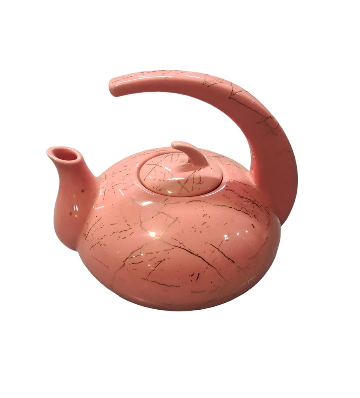 Tea Set Ceramic Kettle-Cup -Saucer Tray