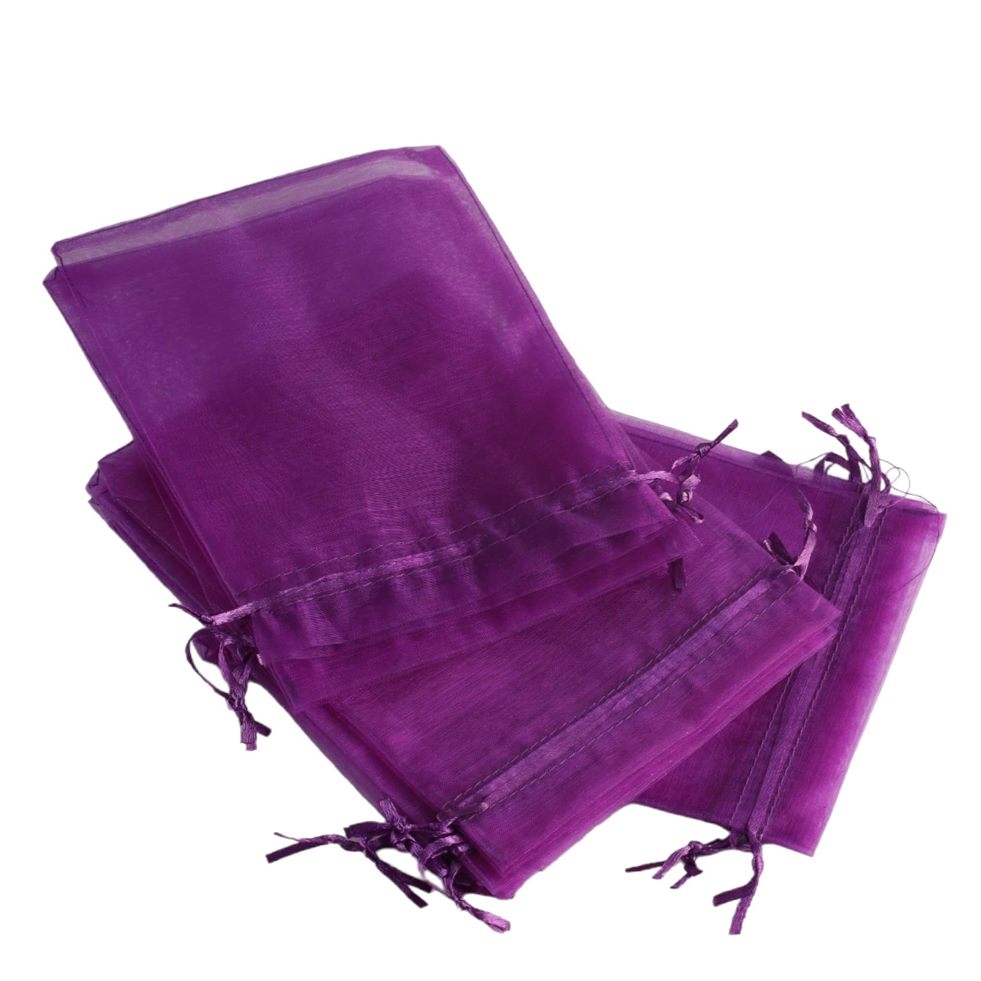 Organza Bags 13x18cm 12pack