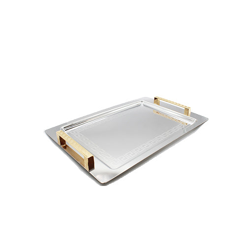 Serving Tray Versace Gold Handle Sgn2103