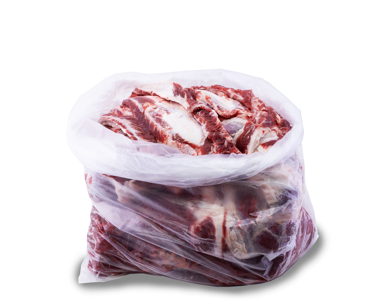Plastic Meat Bag 230x600mm 40microns Clear 250pack