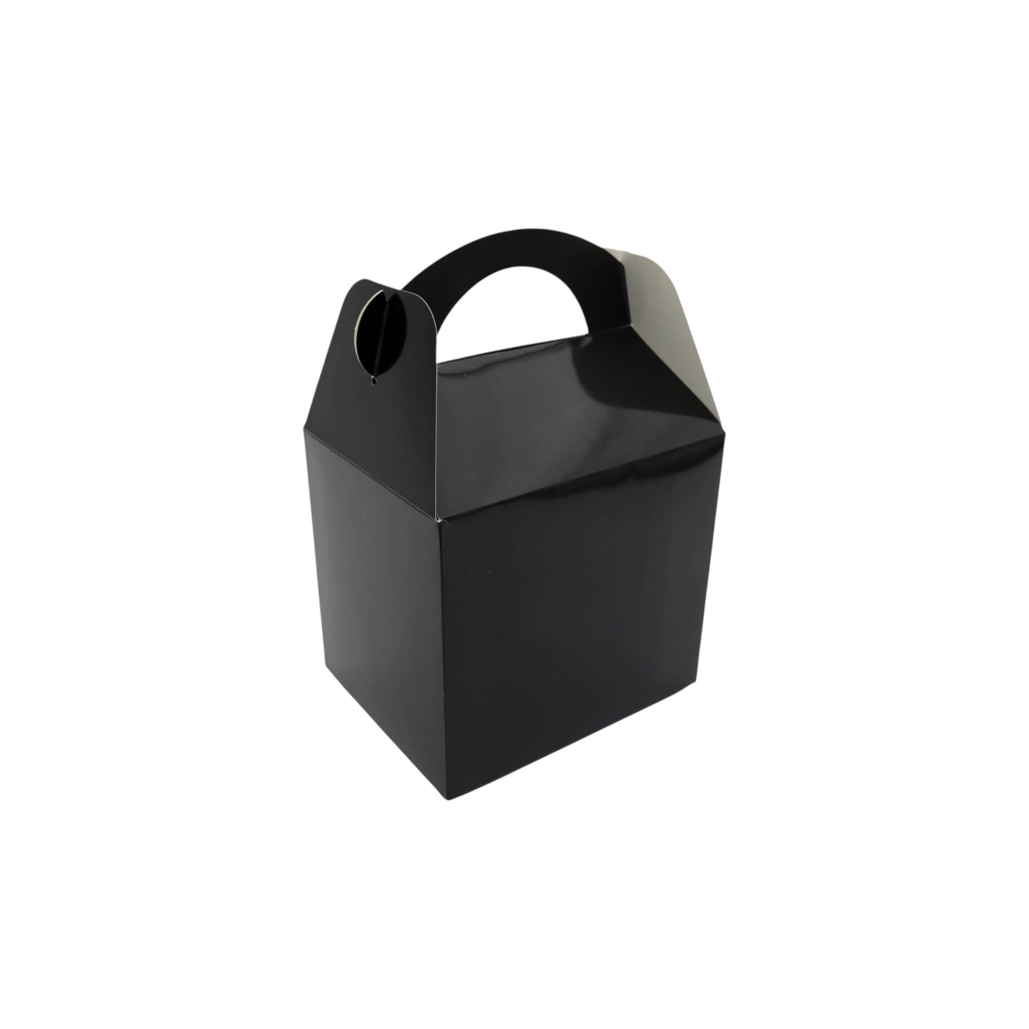 Gift Takeaway Party Treats Box 14x11x12.5cm Small with Handle 10pack