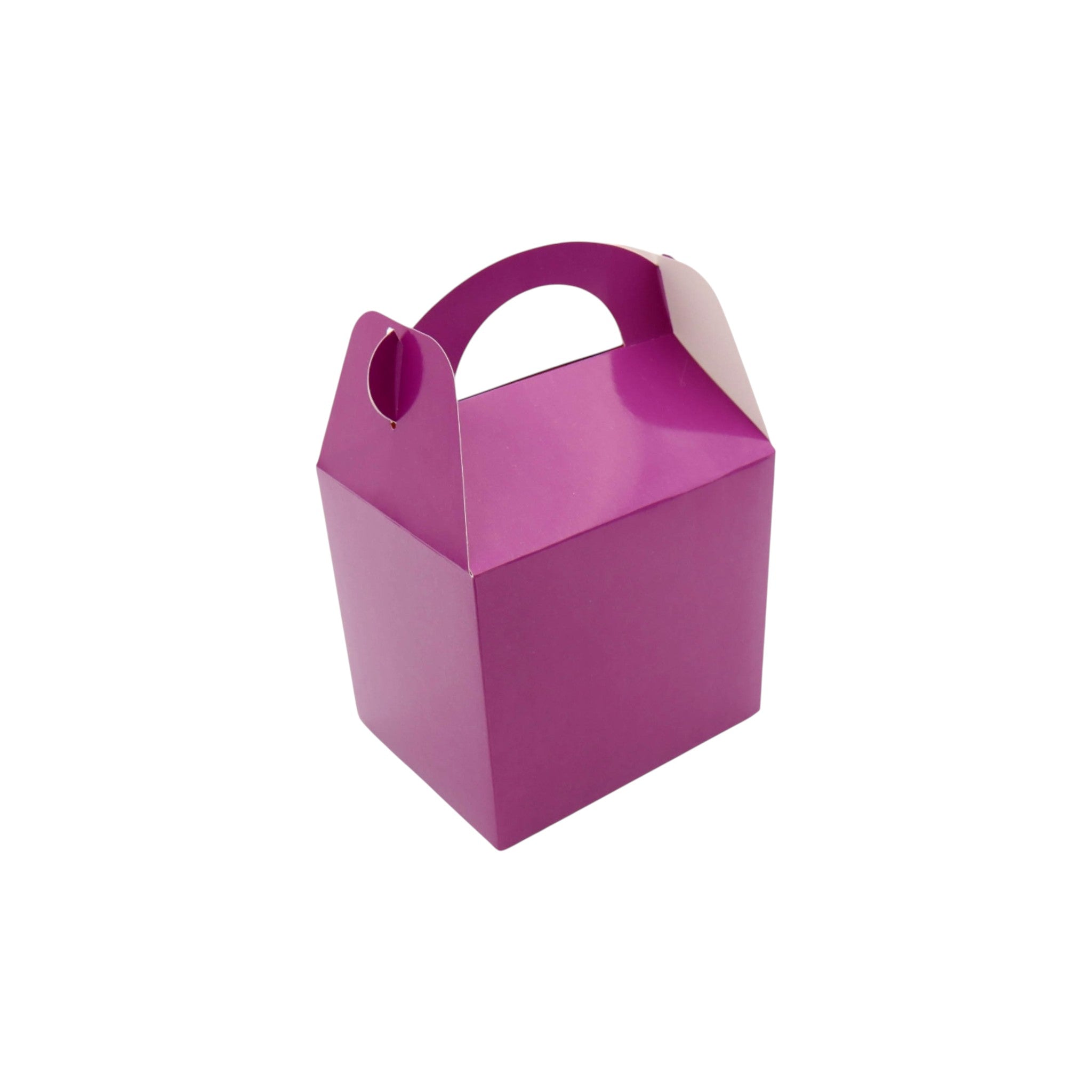 Gift Takeaway Party Treats Box 14x11x12.5cm Small with Handle 10pack