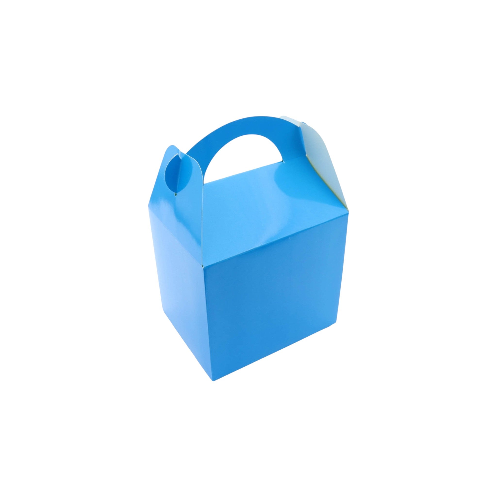 Gift Takeaway Party Treats Box 14x11x12.5cm Small with Handle 10pack