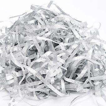 Gift Packaging Glitter Tinsel Shredded Rafia Paper Filler 10g 3mm