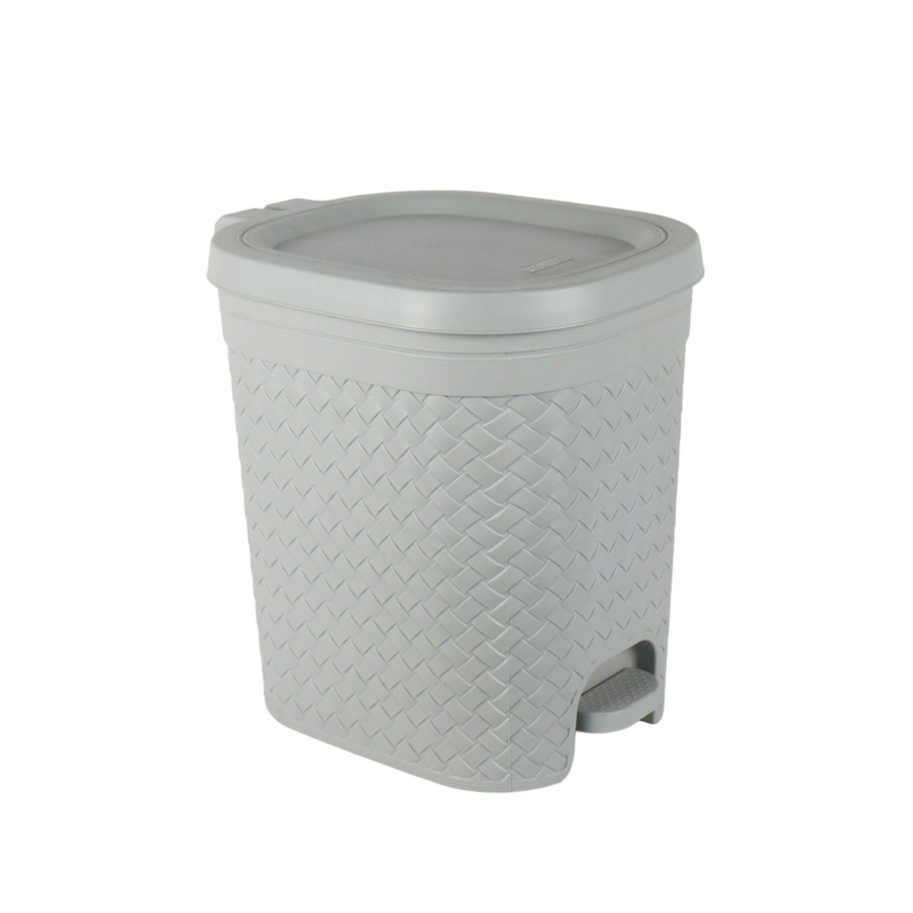 15L Pedal Waste Bin Stitch Print Nu Ware