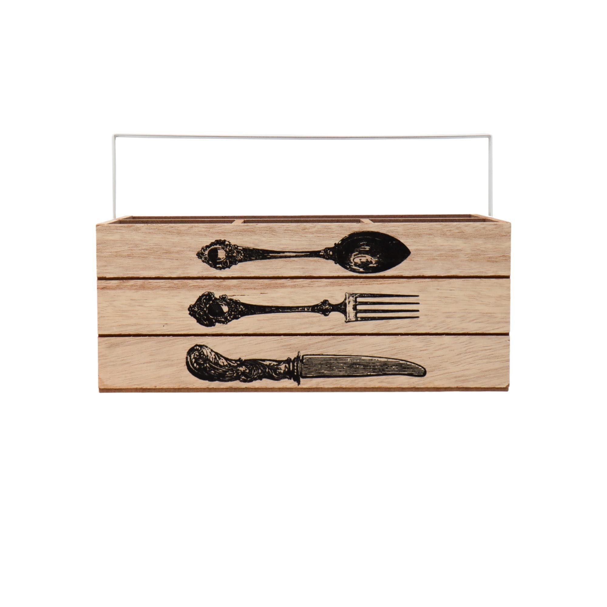 Wooden Cutlery Gift Box XWD018