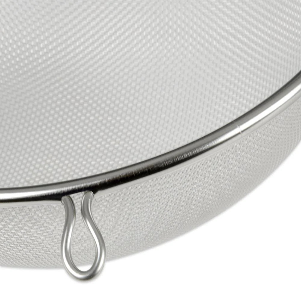 Stainless Steel Strainer 21x8.5cm Skimmer Spider Wire Mesh with Wooden Handle KG1257