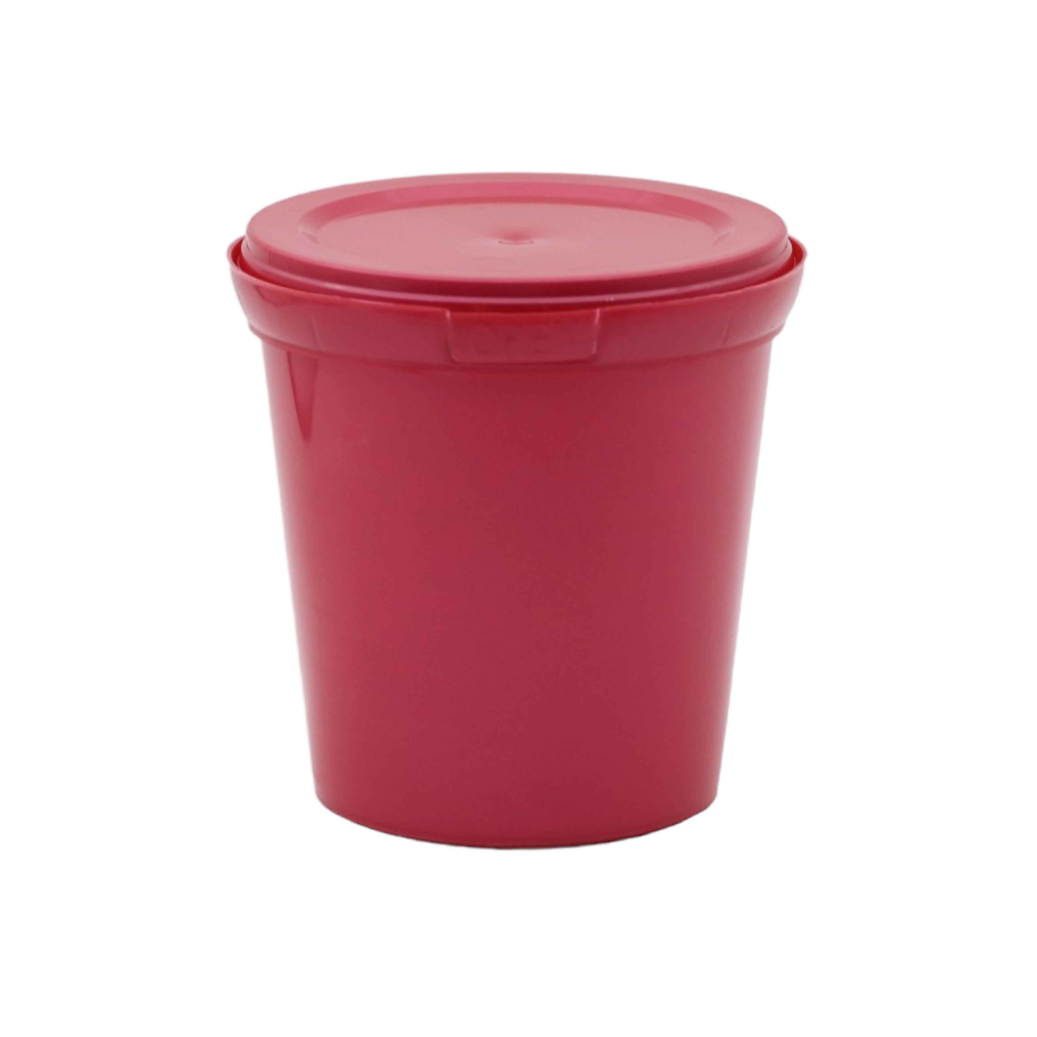 500ml Plastic Bucket with Lid