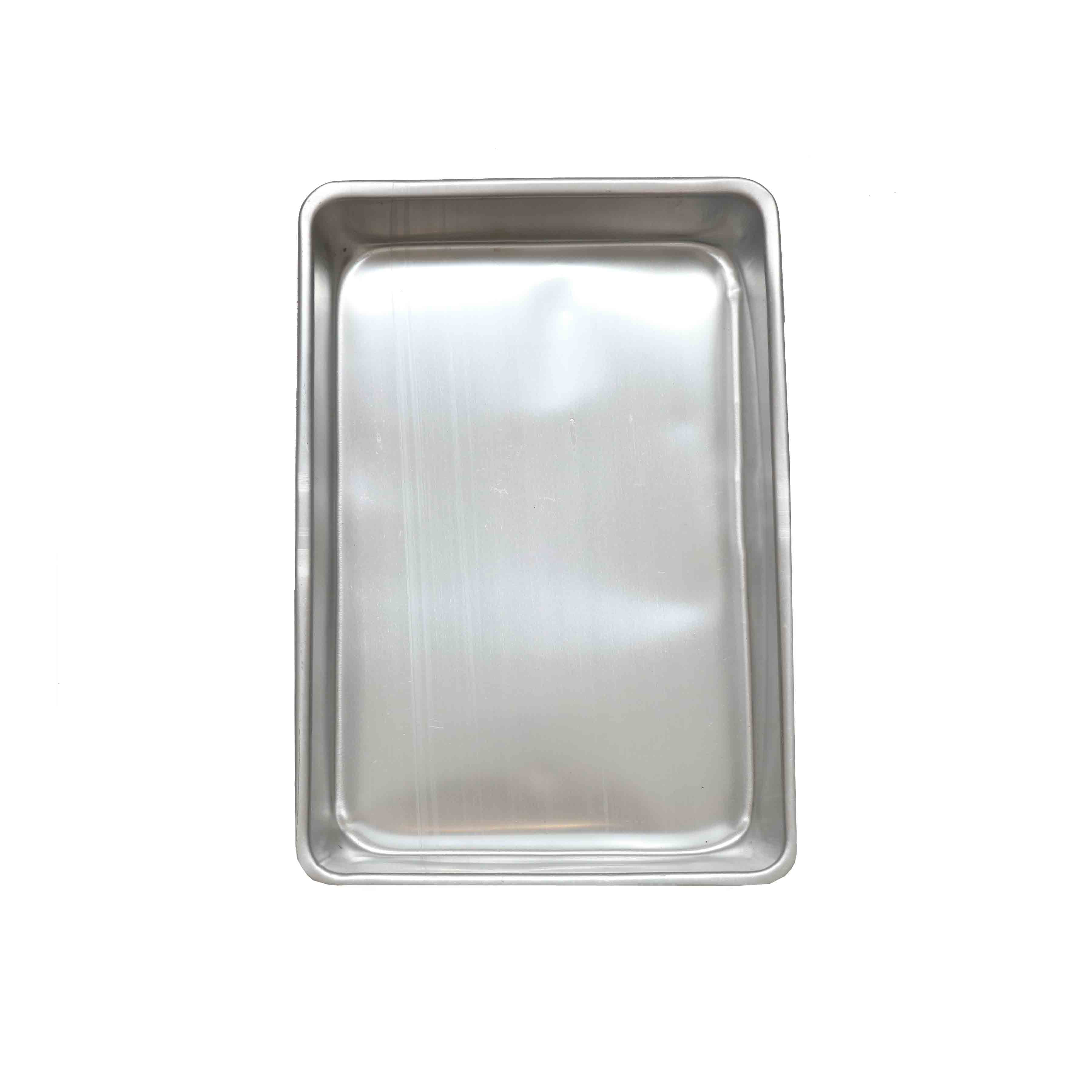 Bakeware Tray Pan Sheet Aluminium Rectangle 34x25x6cm