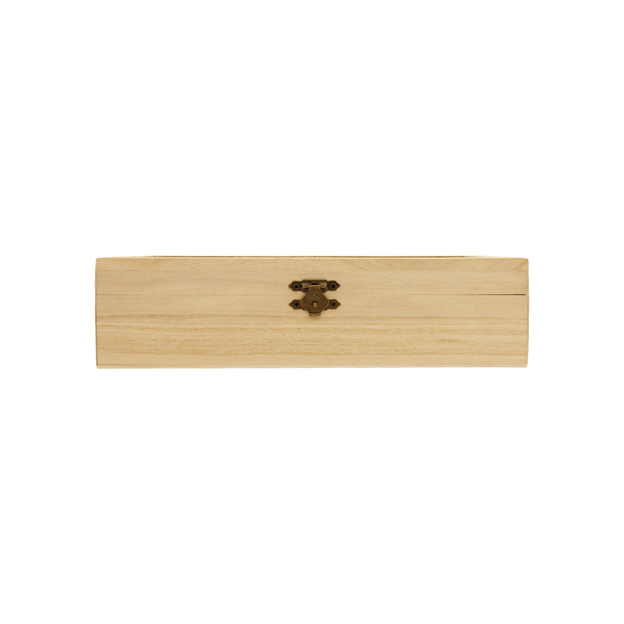 Wooden Jewellery Gift Box Long Shape 25x9.5x6.5cm