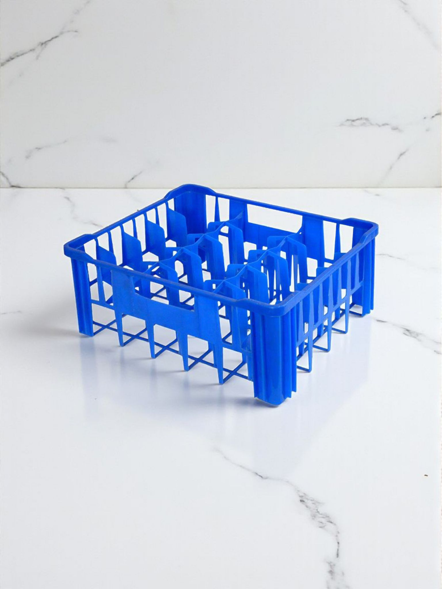 Blue Glass Crate Plastic fits 30x175ml Glass Tumbler