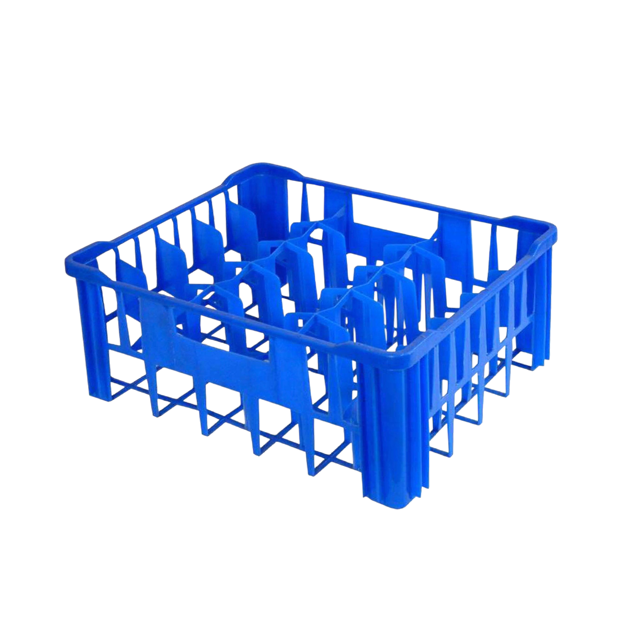 Blue Glass Crate Plastic fits 30x175ml Glass Tumbler