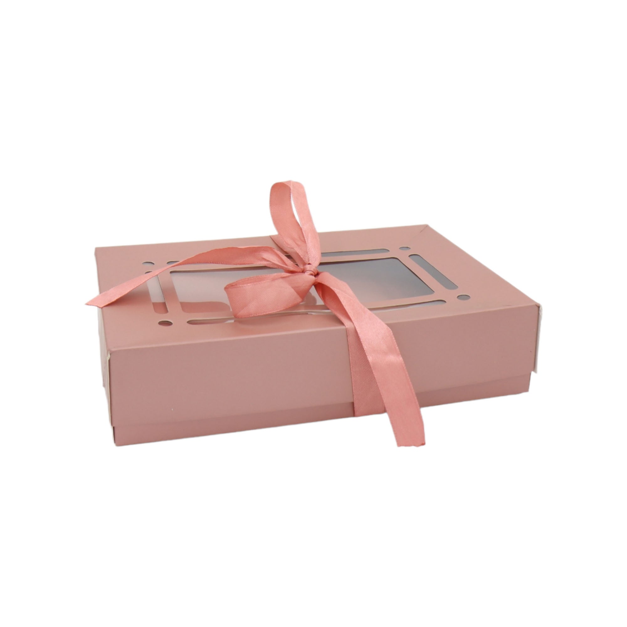 Gift Dessert Biscuit Box 21.5x13.5x5cm with Ribbon