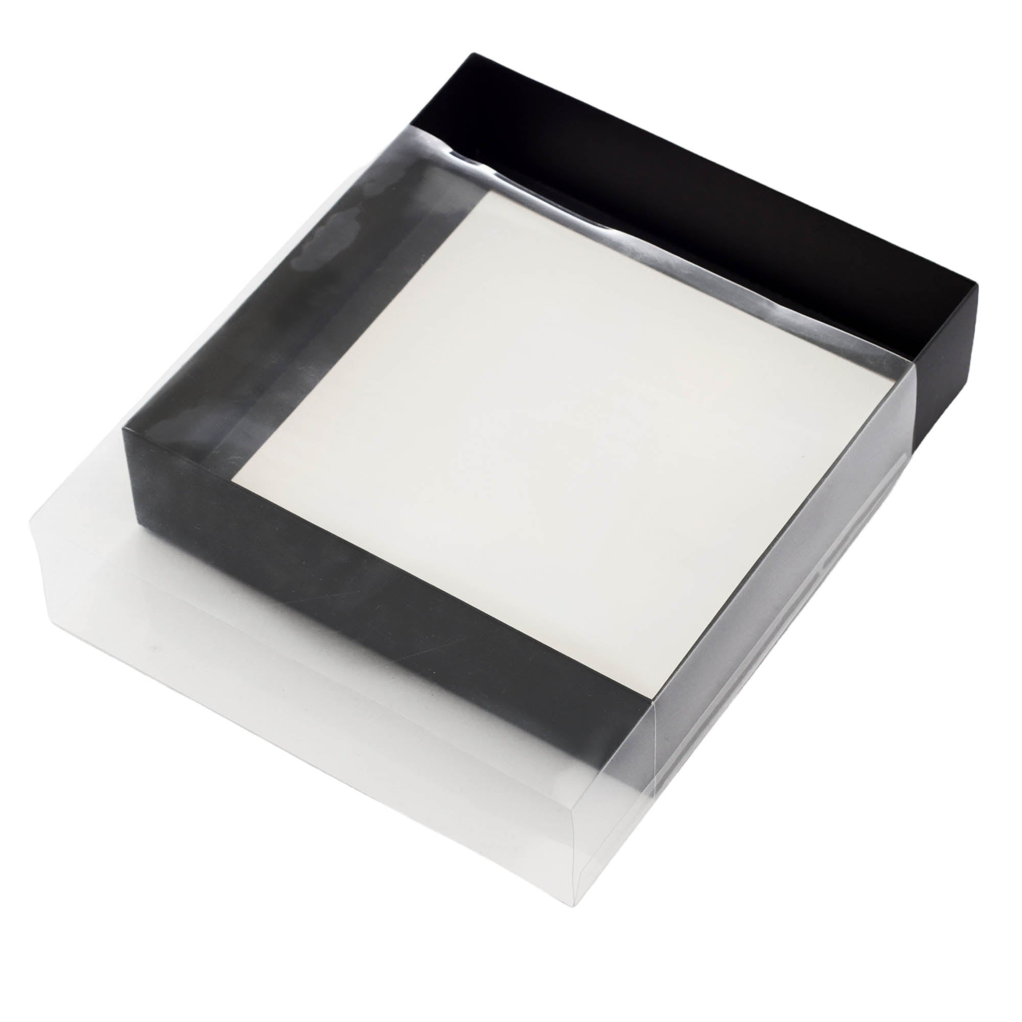 Gift Biscuit Paper Slide Box Square 19.9x19.5x5cm XPP599