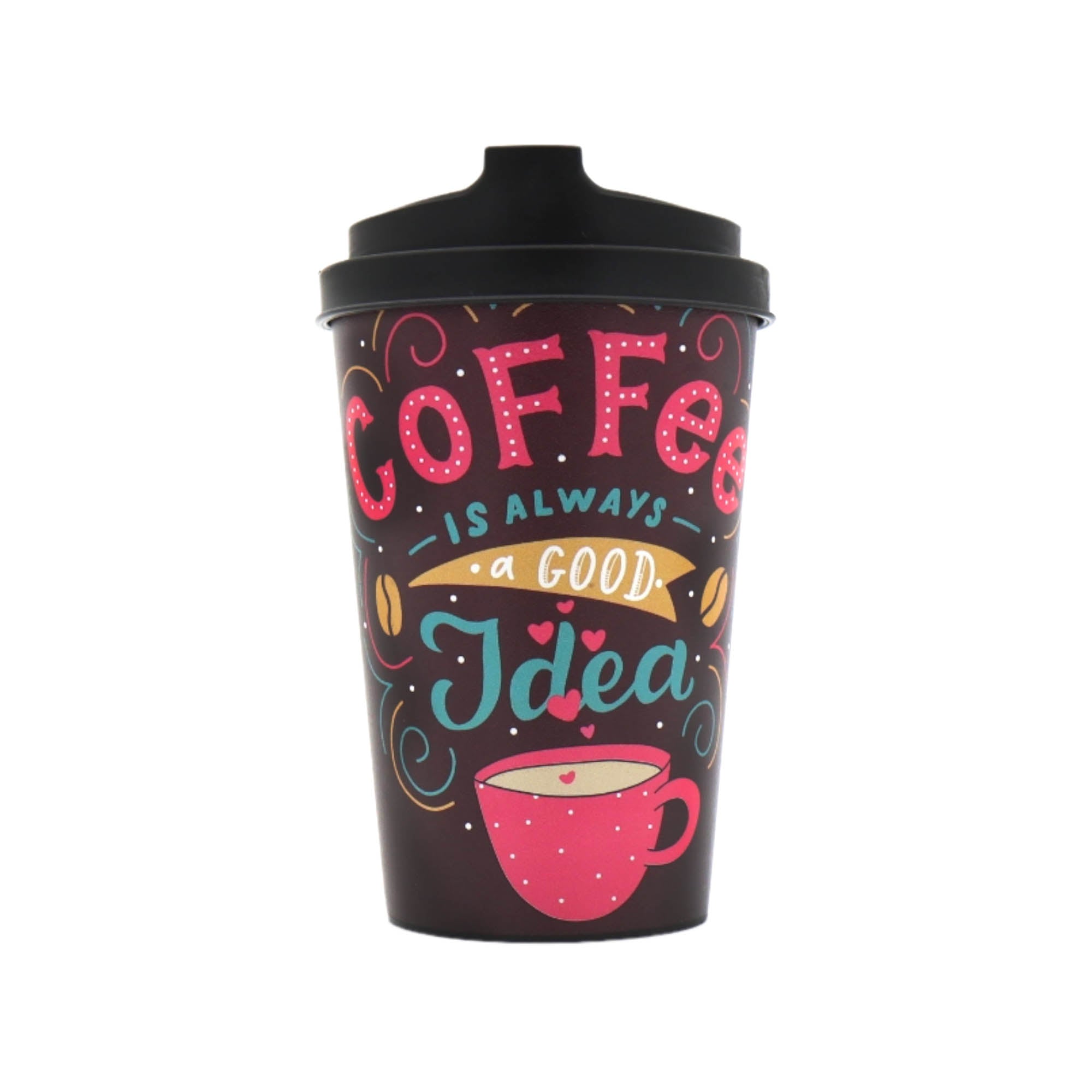 Reusable Takeaway Coffee Cup 340ml Idea Design