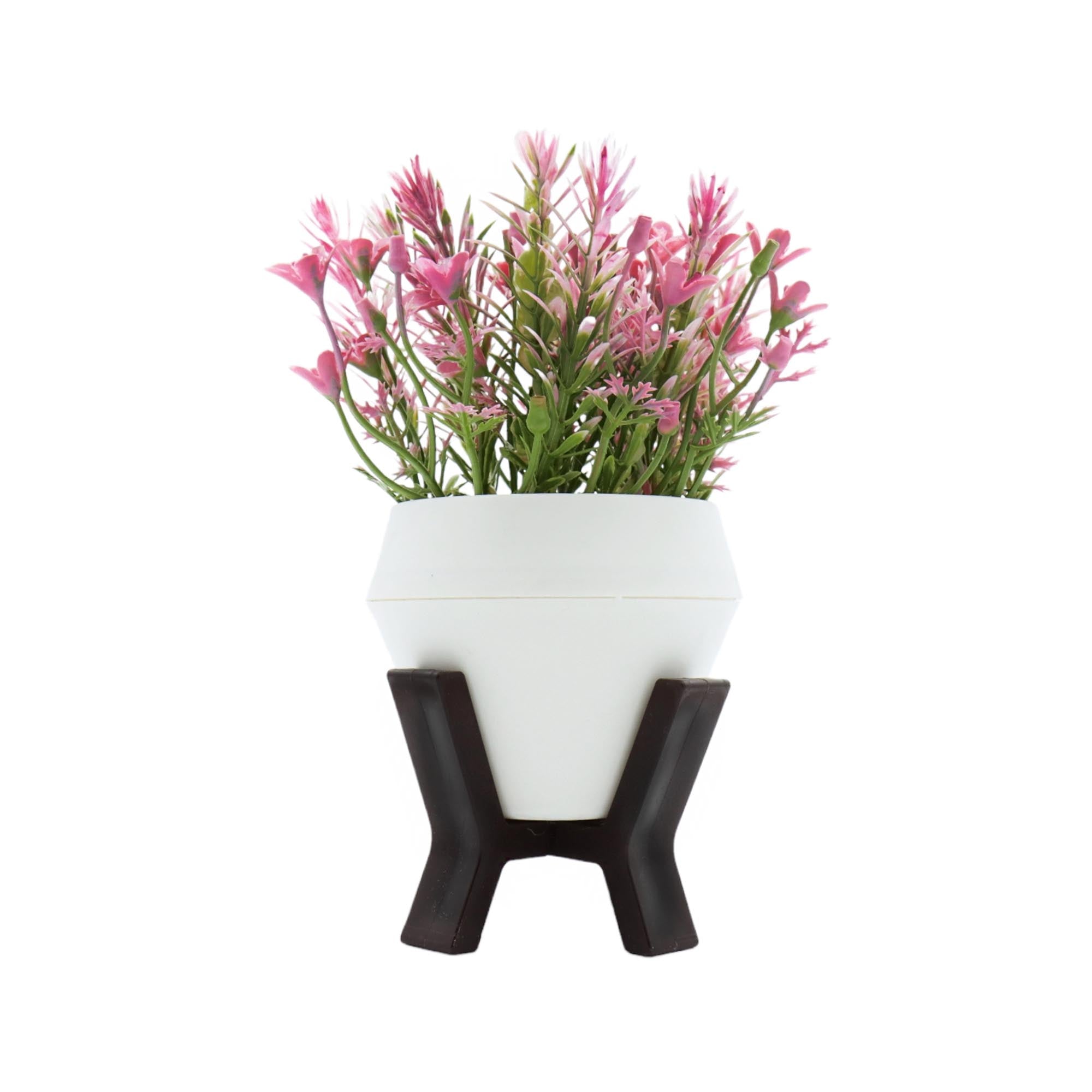 Nu Ware Plastic Flower Pot With Stand
