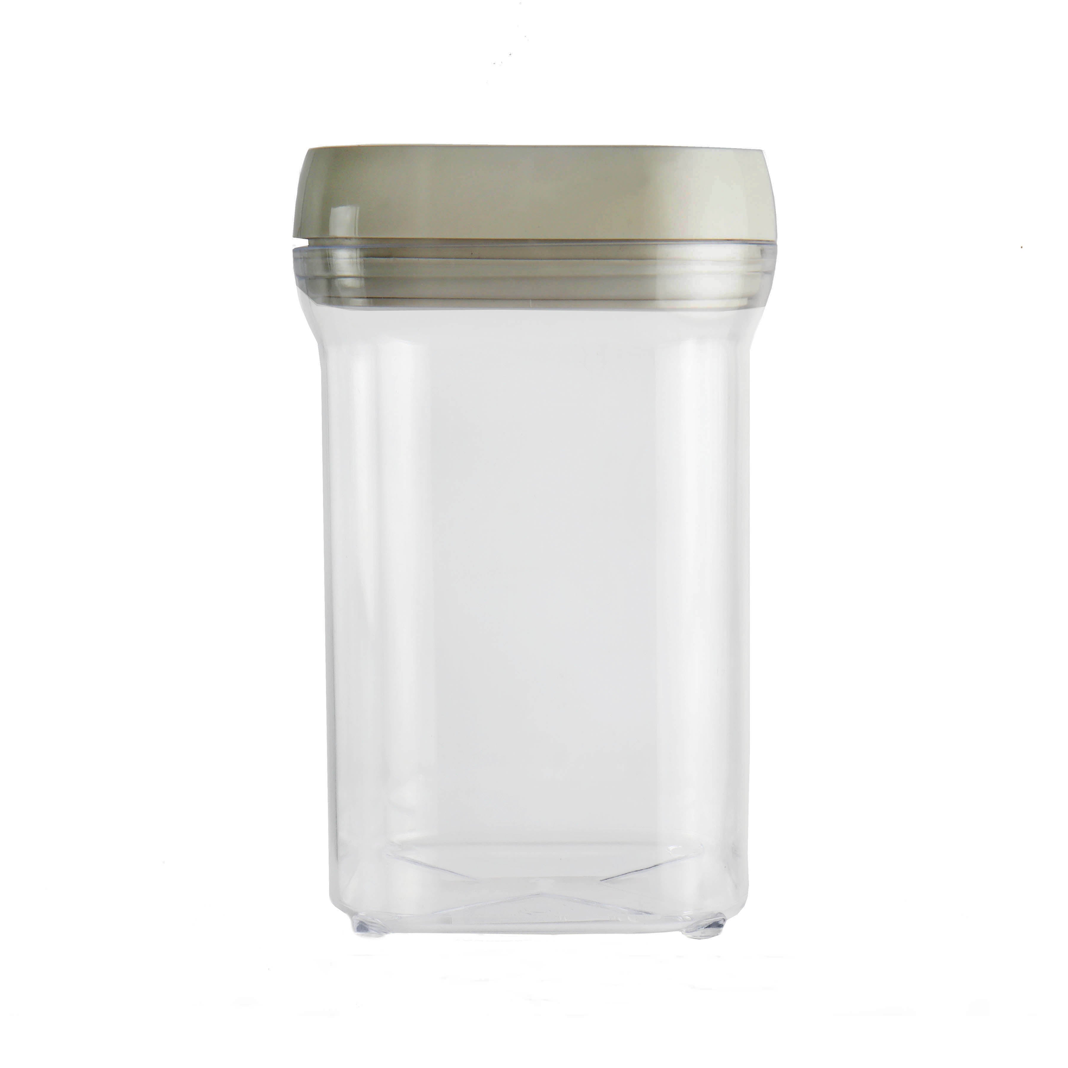 Nu Ware 1.1L Plastic Storage Canister Square