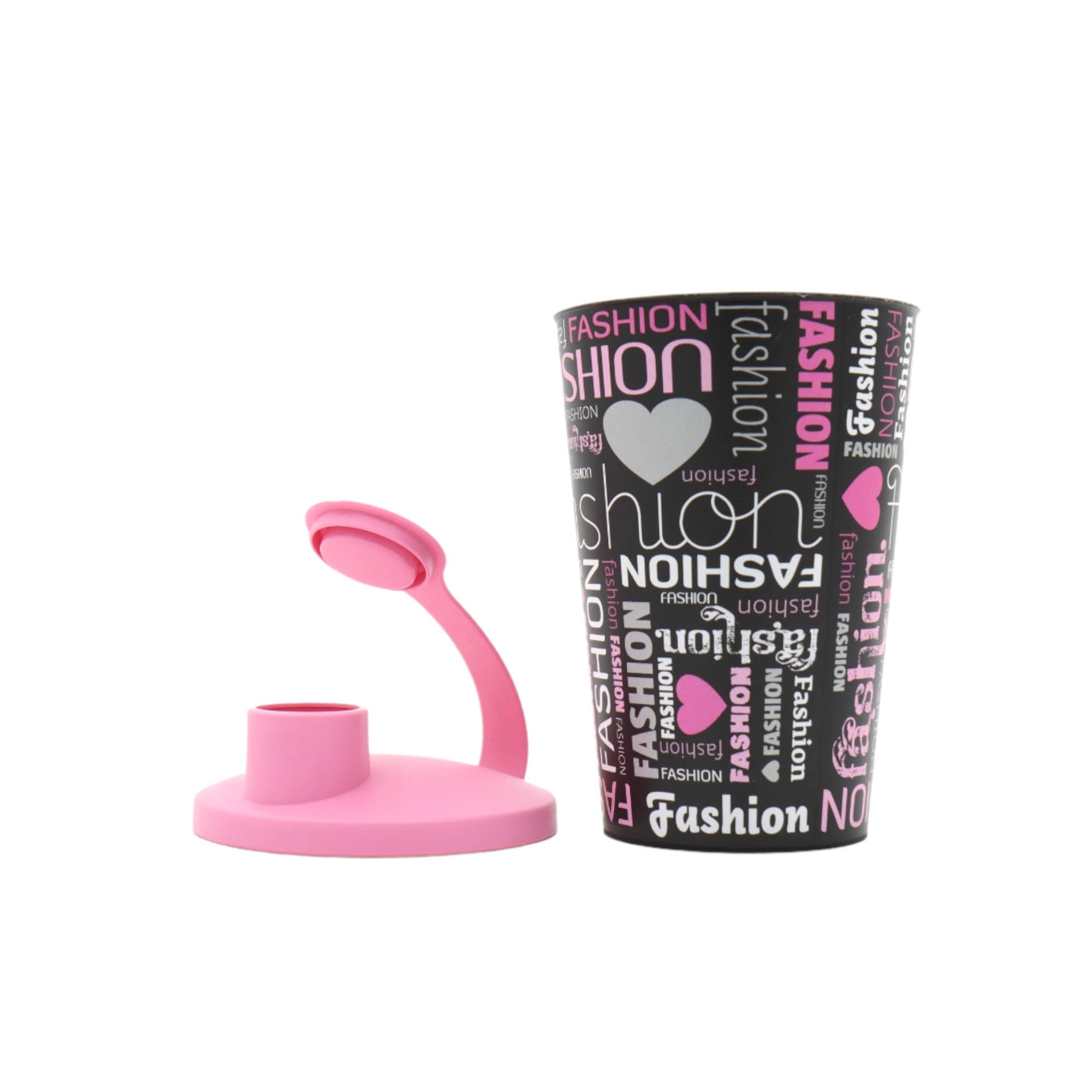 Reusable Takeaway Coffee Cup 340ml with Flip Top Cap Fashion Design