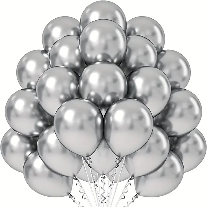 Party Latex Metallic Balloons 12inch 10pcs