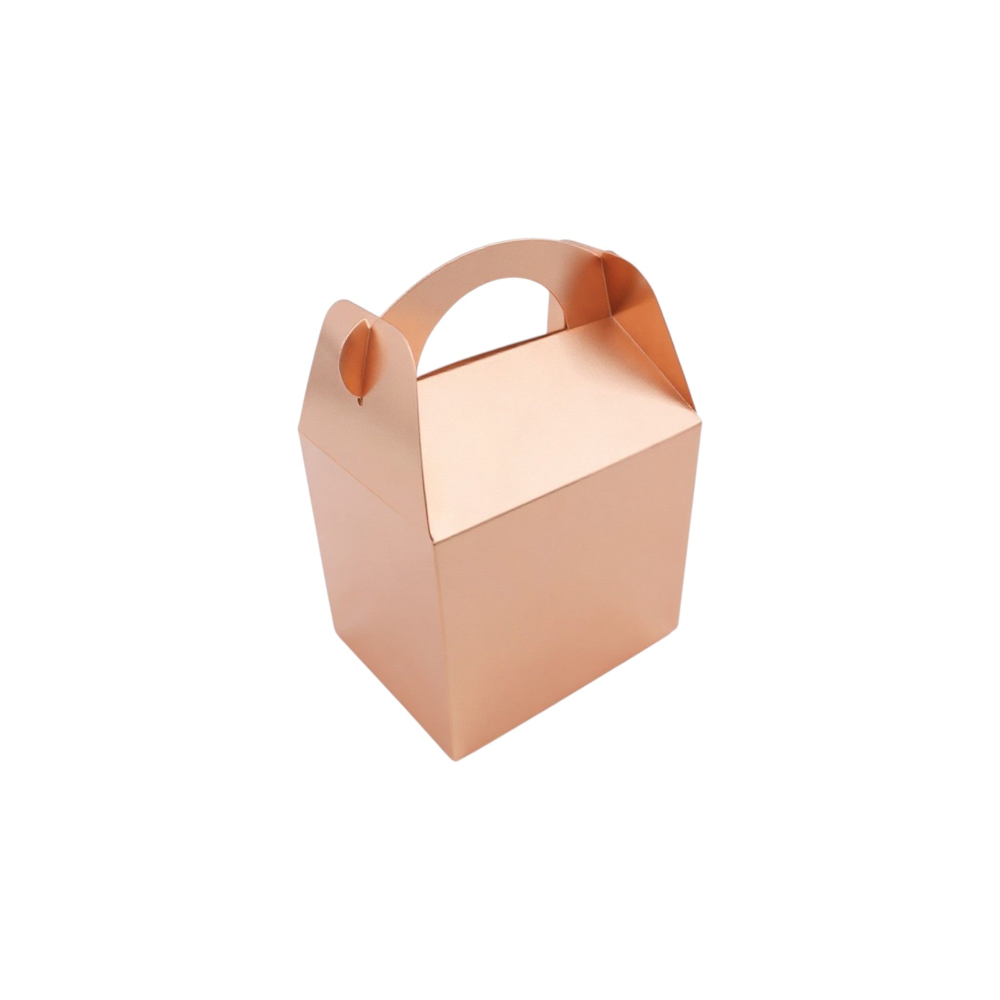 Gift Takeaway Party Treats Box 14x11x12.5cm Small with Handle 10pack