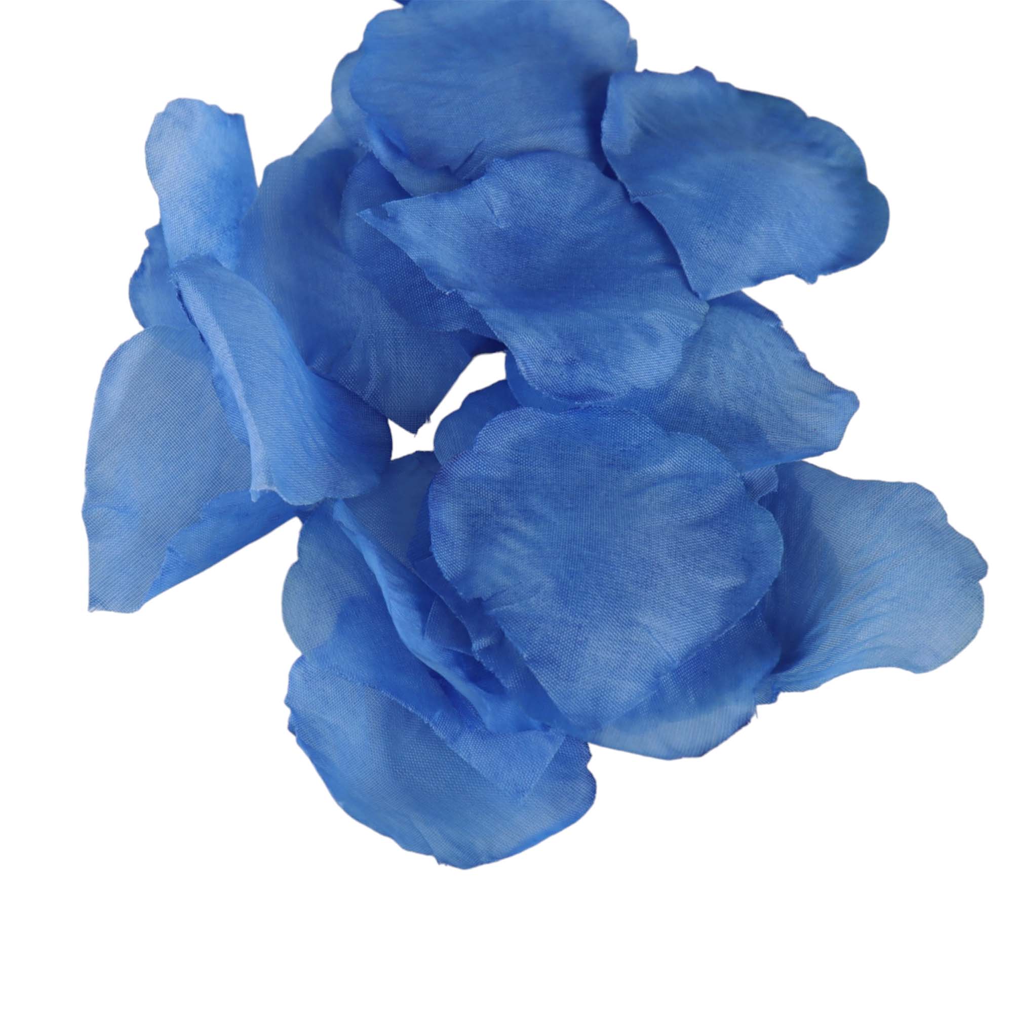 Artificial Light Blue Rose Petals 150g