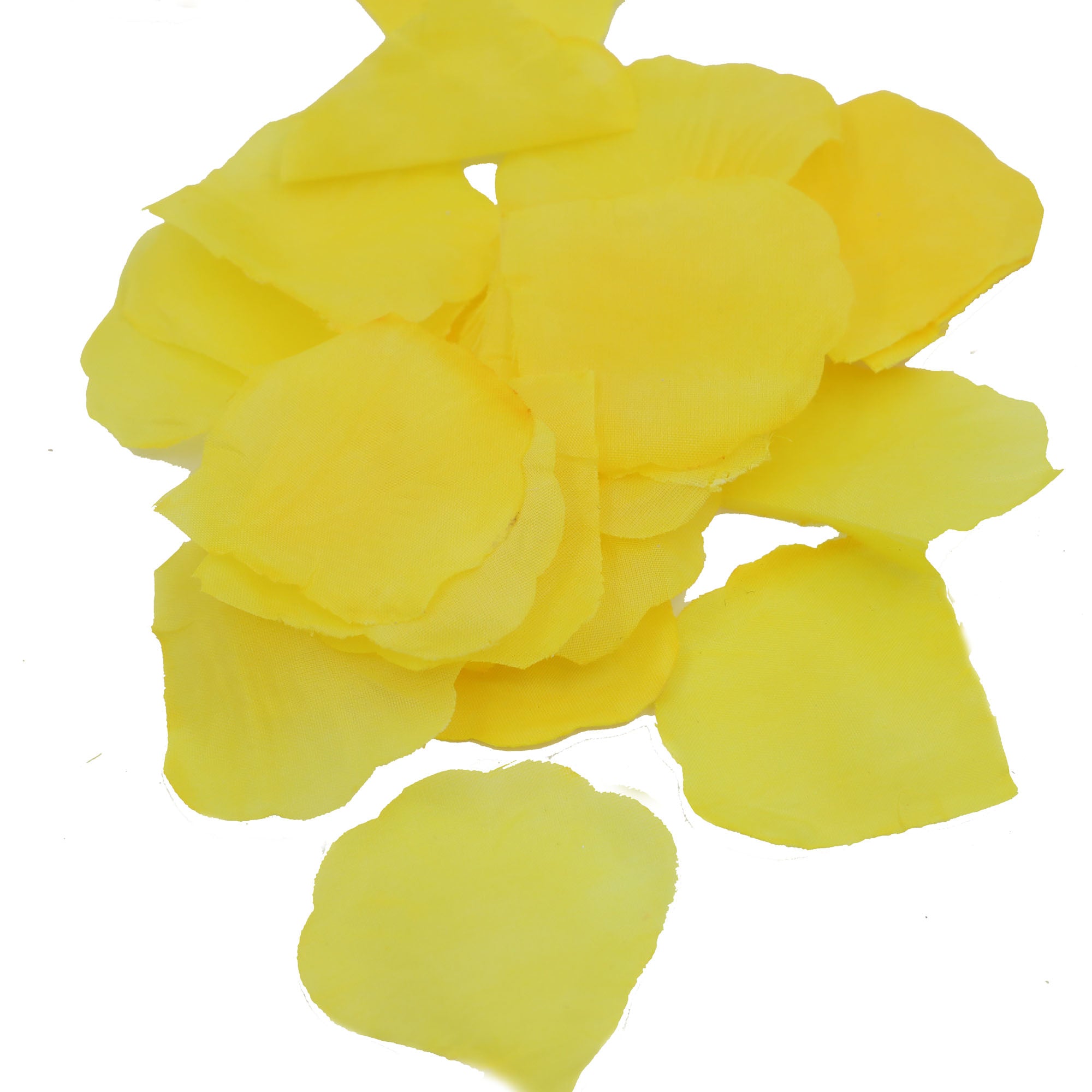 Artificial Yellow Rose Petals 150pcs