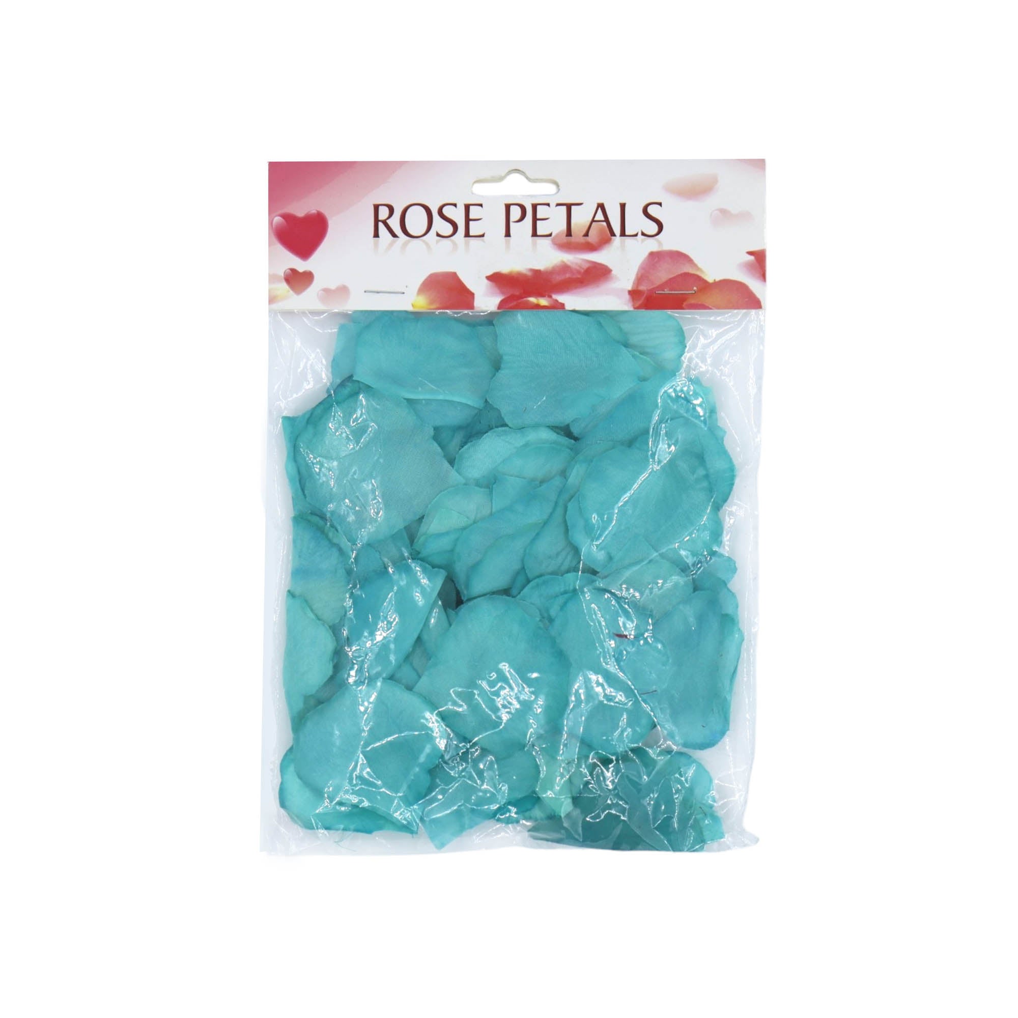 Artificial Turquoise Rose Petals  150pcs