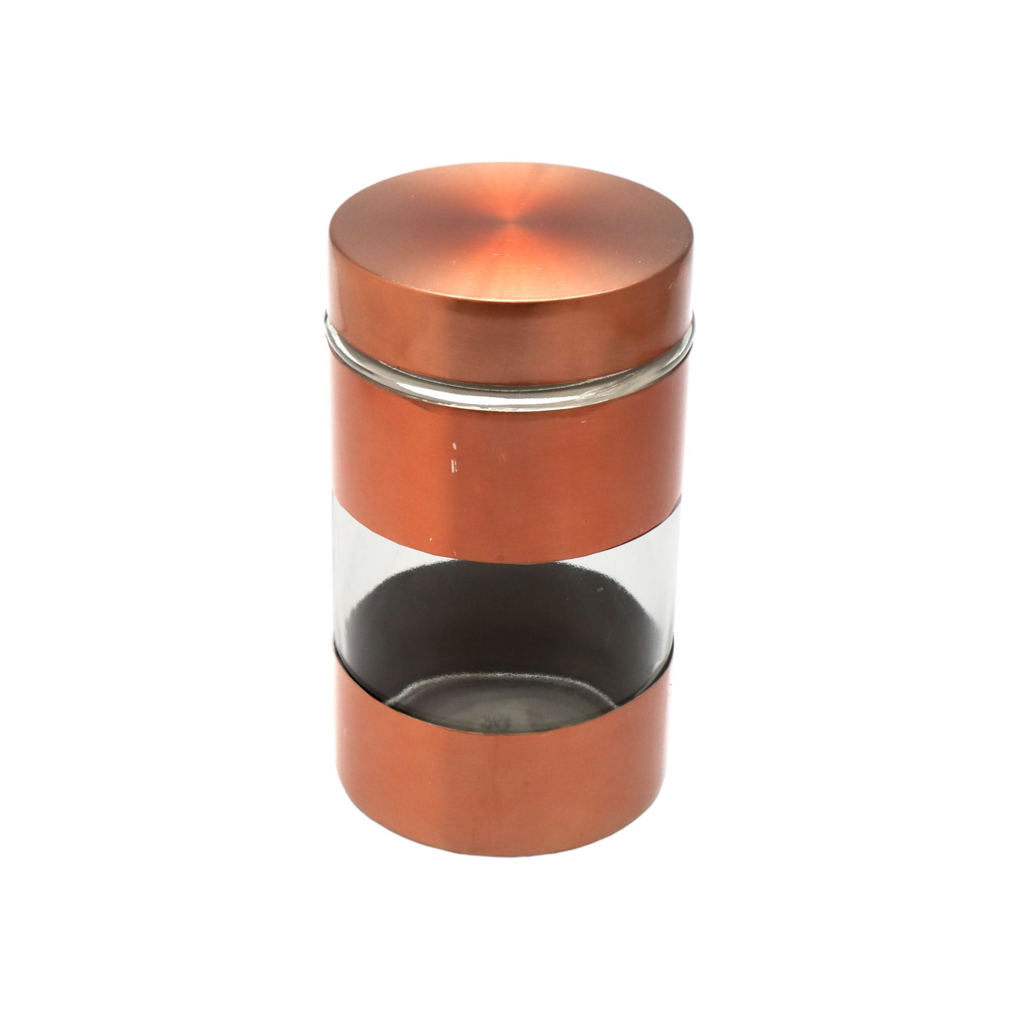 Glass Canister Medium Round GL28442