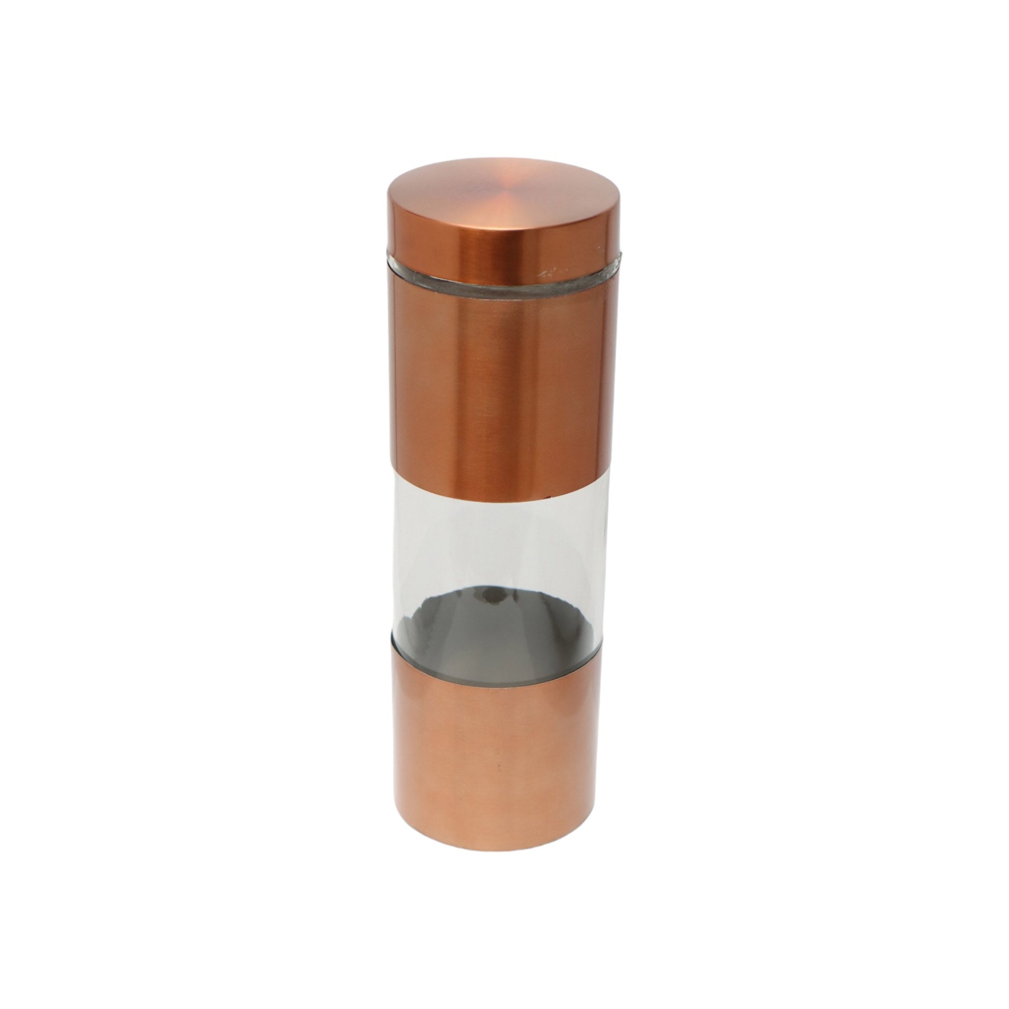 Glasss Canister Extra Large Copper Round GL28444