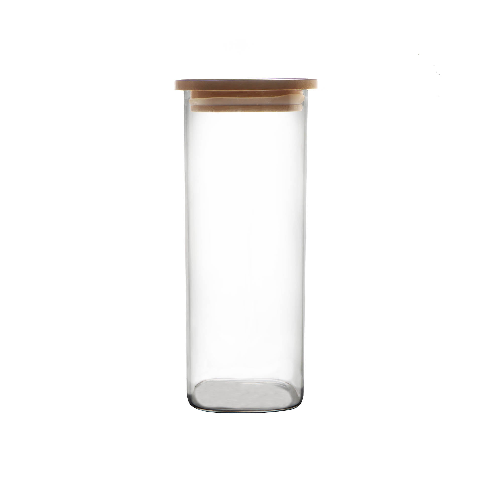 Borosilicate Glass Canister Square Extra Large GL28514