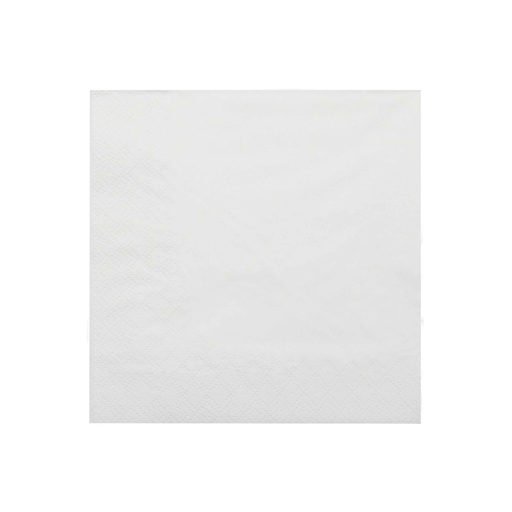 Luncheon Napkin Paper Serviettes White 2ply