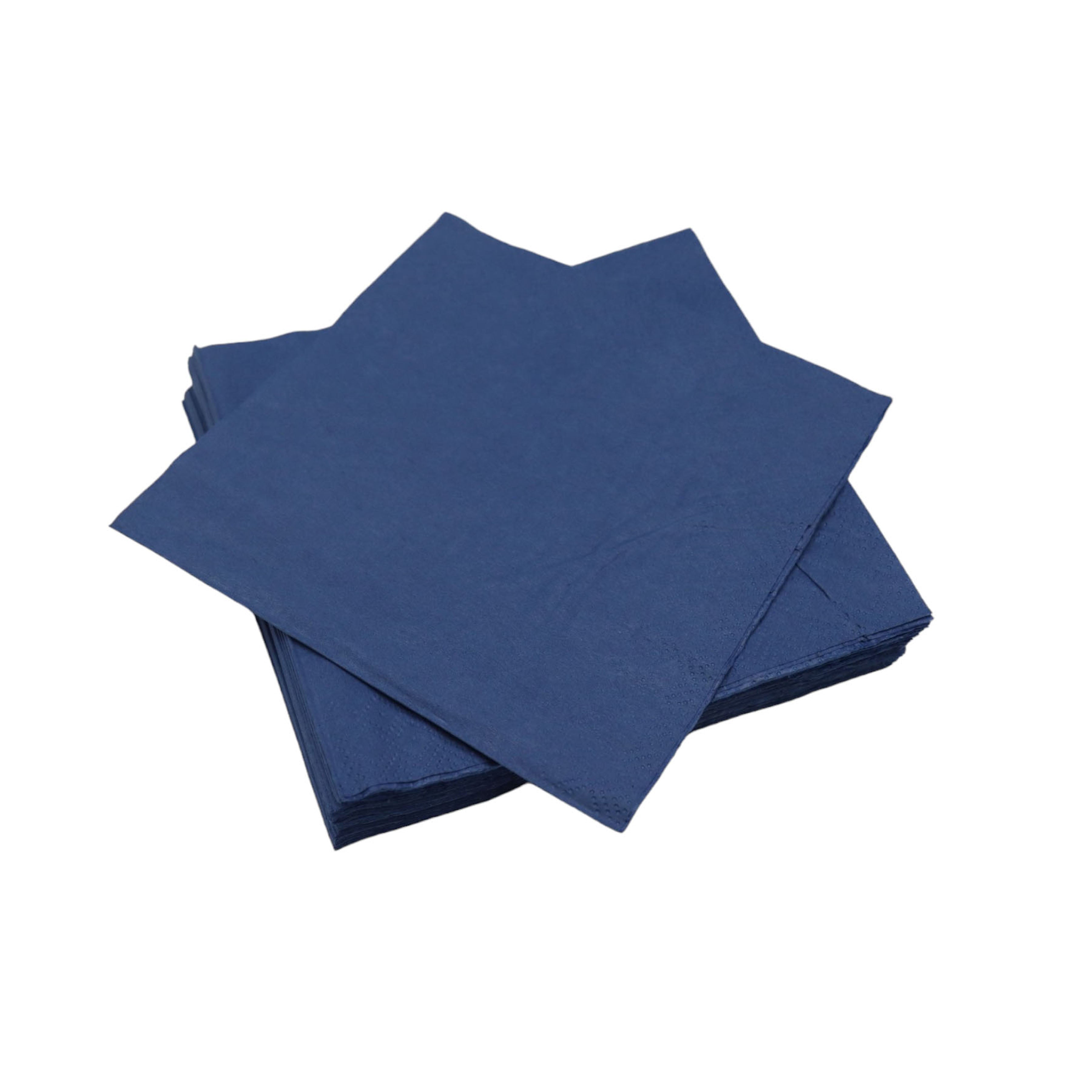 Luncheon Napkin Paper Serviettes Navy 2ply