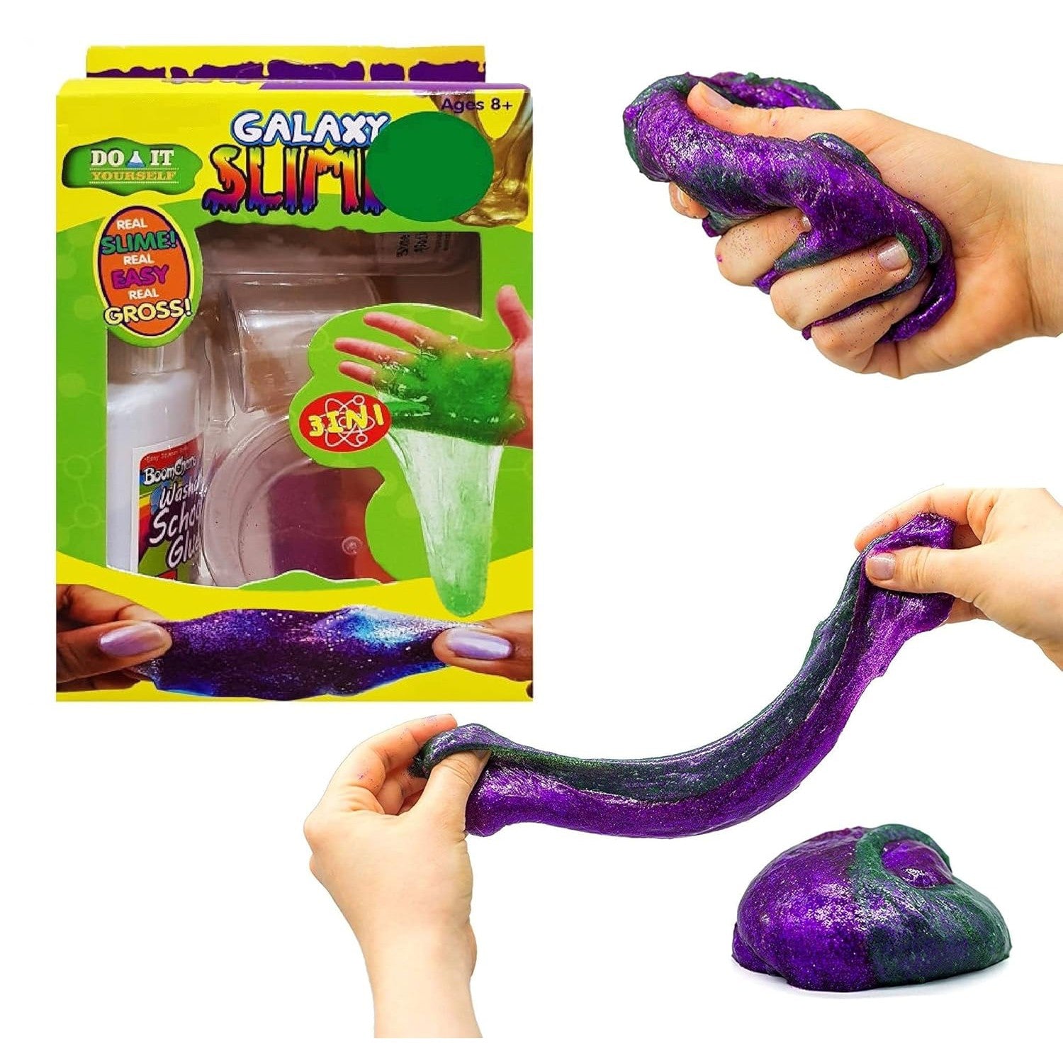 Galaxy Glitter Slime Making Kit for Kids