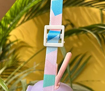 Kids Deer Horn Water Bottle 600ml with Sipper Lid 19x8cm