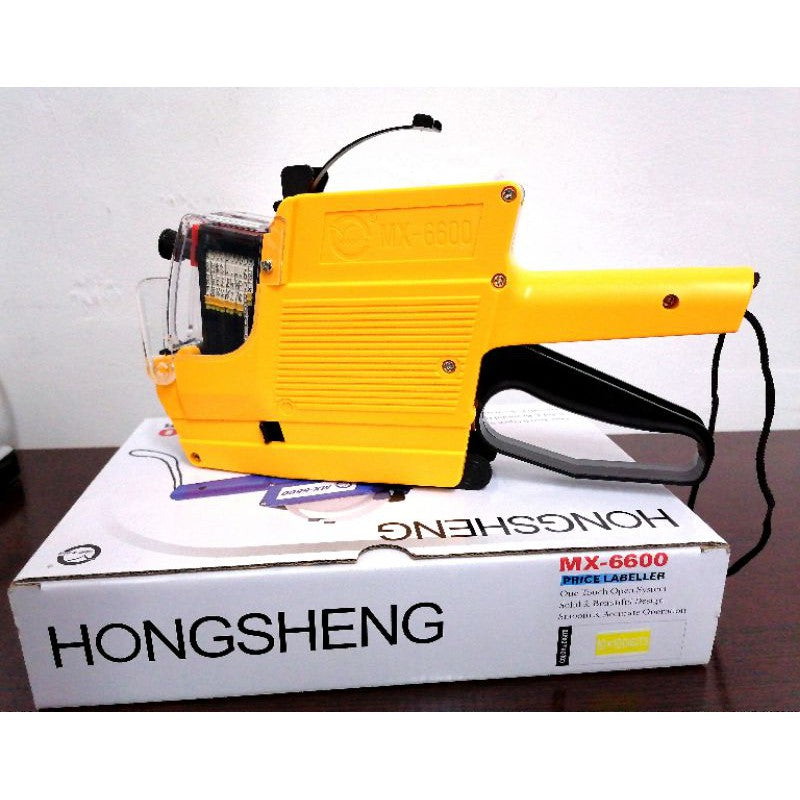 Price Tag Labeler Gun Double Line Hongsheng MX-6600