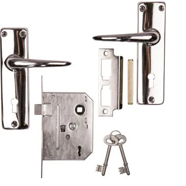 Fort Knox Chrome 2L SABS Lock Set 0553