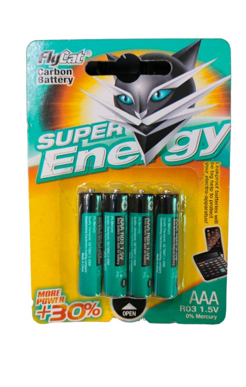 Batteries Eveready AAA Carded