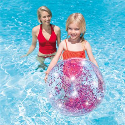 Intex Inflatable Beach Glitter Ball 43cm