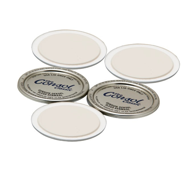 Consol Preserve Jar Lid Domes for 500ml Jar 5pack 30153